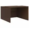 vidaXL Garage pour robot tondeuse marron 86x90x52/57 cm résine tressée