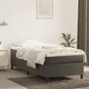 vidaXL Buffet avec lumières LED chêne fumé 81x37x100 cm