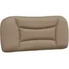 vidaXL Coussin de tête de lit cappuccino 80 cm similicuir