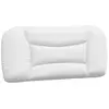 vidaXL Coussin de tête de lit blanc 90 cm similicuir
