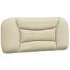 vidaXL Coussin de tête de lit crème 80 cm tissu