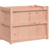 vidaXL Jardinière 90x50x70 cm bois massif douglas