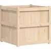 vidaXL Jardinière d'extérieur 70x70x70 cm bois de pin massif