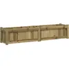vidaXL Jardinière 150x31x31 cm bois de pin imprégné