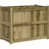 vidaXL Jardinière 90x50x70 cm bois de pin imprégné