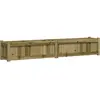 vidaXL Jardinière 180x31x31 cm bois de pin imprégné