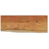 vidaXL Étagère murale rectangulaire massif acacia bordure assortie