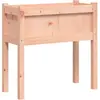 vidaXL Jardinières avec pieds 70x31x70 cm bois massif douglas
