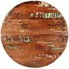 vidaXL Dessus de table Ø 90x2,5 cm rond bois massif de récupération