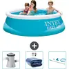 Intex Rond Opblaasbaar Easy Set Zwembad - 183 x 51 cm - Blauw - Inclus...