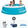 Intex Rond Opblaasbaar Easy Set Zwembad - 183 x 51 cm - Blauw - Inclus...