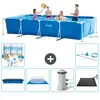 Intex Frame Pool Zwembad Super Deal - 450 x 220 x 84 cm - Blauw
