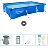 Bestway Rechthoekig Steel Pro Zwembad - 300 x 201 x 66 cm - Blauw - In...