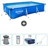 Bestway Rechthoekig Steel Pro Zwembad - 300 x 201 x 66 cm - Blauw - In...
