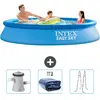 Intex Rond Opblaasbaar Easy Set Zwembad - 305 x 61 cm - Blauw - Inclus...