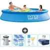 Intex Rond Opblaasbaar Easy Set Zwembad - 305 x 61 cm - Blauw - Inclus...