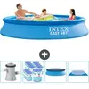 Intex Rond Opblaasbaar Easy Set Zwembad - 305 x 61 cm - Blauw - Inclus...