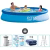 Intex Rond Opblaasbaar Easy Set Zwembad - 366 x 76 cm - Blauw - Inclus...