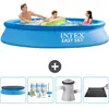 Intex Rond Opblaasbaar Easy Set Zwembad - 305 x 61 cm - Blauw - Inclus...