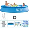 Intex Rond Opblaasbaar Easy Set Zwembad - 305 x 61 cm - Blauw - Inclus...