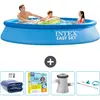 Intex Rond Opblaasbaar Easy Set Zwembad - 305 x 61 cm - Blauw - Inclus...