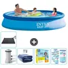 Intex Rond Opblaasbaar Easy Set Zwembad - 366 x 76 cm - Blauw - Inclus...