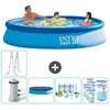 Intex Rond Opblaasbaar Easy Set Zwembad - 366 x 76 cm - Blauw - Inclus...