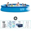 Intex Rond Opblaasbaar Easy Set Zwembad - 457 x 84 cm - Blauw - Inclus...