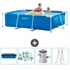 Intex Rechthoekig Frame Zwembad - 220 x 150 x 60 cm - Blauw - Inclusie...