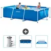 Intex Rechthoekig Frame Zwembad - 300 x 200 x 75 cm - Blauw - Inclusie...