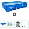 Bestway Rechthoekig Steel Pro Zwembad - 300 x 201 x 66 cm - Blauw - In...
