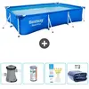 Bestway Rechthoekig Steel Pro Zwembad - 300 x 201 x 66 cm - Blauw - In...