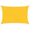 Voile d'ombrage - PEHD - Jaune - Rectangulaire - 2x3 m - 160 g/m²