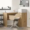 vidaXL Bureau d'angle avec tiroir Chêne artisanal 102 x 88 x 75 cm