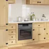 vidaXL Armoire avec stockage Miel 60 x 46 x 81,5 cm Pin massif