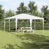 vidaXL Vidaxl Tente De Fête Blanche 4x4 M Pe