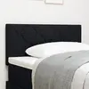 vidaXL Tête De Lit Vidaxl Design Blocs Diamants Noir 100 Cm Tissu