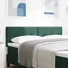 Tête De Lit Capitonnée Vert Foncé 160 Cm En Velours