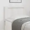vidaXL Vidaxl Tête De Lit Simple Blanche 100 Cm En Cuir Synthétique
