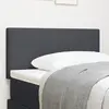 vidaXL Tête de lit Gris foncé 90 cm Tissu en velours côtelé