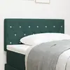 vidaXL Tête de lit Vert foncé 100 cm Velours