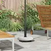 vidaXL Pied de parasol Gris clair Ø 45 x 40 cm Béton