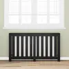 vidaXL Cache-Radiateur Chêne noir 149 x 20 x 82 cm Bois d'ingénierie