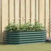 vidaXL Jardinière Surélevée Verte Vidaxl 160x80x44 Cm Acier Galvanisé