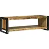 vidaXL Vidaxl Table Basse 120x50x38 Cm Bois Massif De Mangue