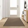 vidaXL Tapis d'entrée Rectangulaire Beige 120x350 cm