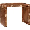 vidaXL Table d'appoint 60 x 35 x 46 cm Bois récupéré massif