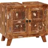 vidaXL Cabinet de salle de bain avec étagère avec stockage avec porte