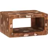 vidaXL Tables de chevet Bois récupéré massif