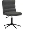 vidaXL Chaise de salle à manger Noir Similicuir